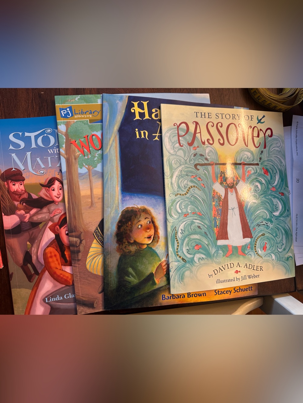 Lot of 4 Jewish Children’s Picture Books – Passover & Hanukkah